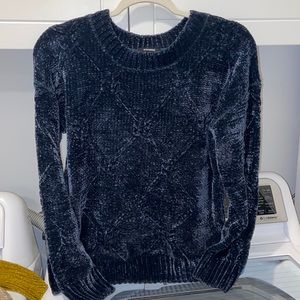 Dark Teal Chenille Sweater